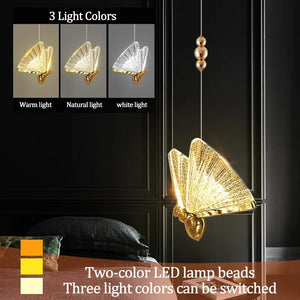 Led Butterfly Pendant Lights  Seus Lighting