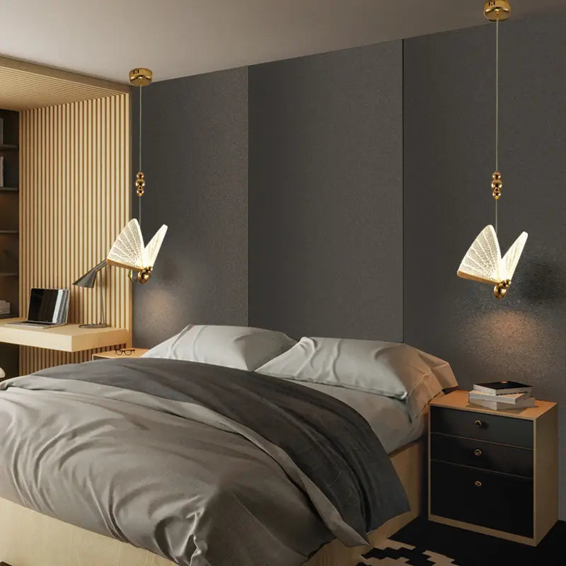 Led Butterfly Pendant Lights  Seus Lighting