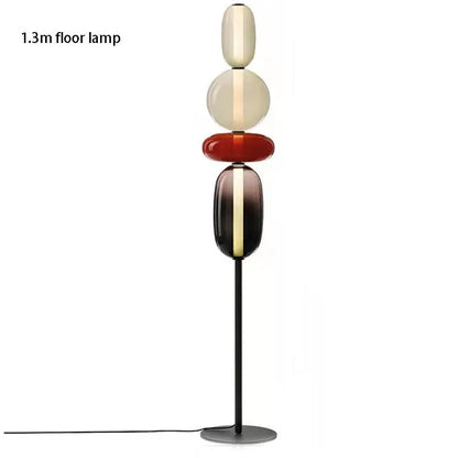 Lina Glass Shade Floor Lamp Seus Lighting