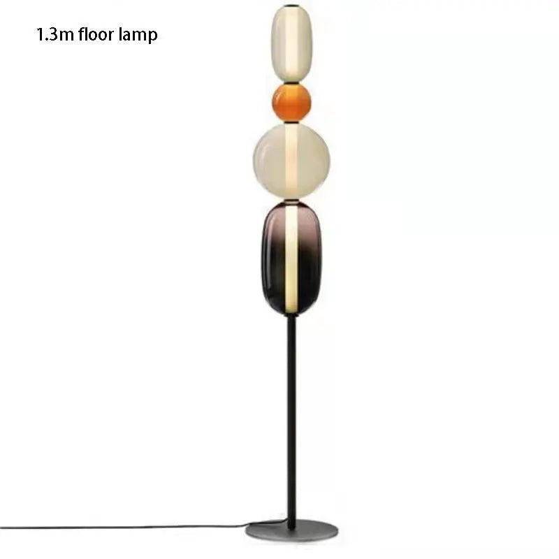 Lina Glass Shade Floor Lamp Seus Lighting