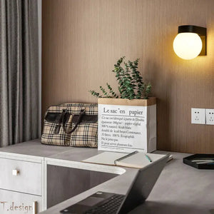 Loft Led Outdoor Globe Wall Light  Seus Lighting