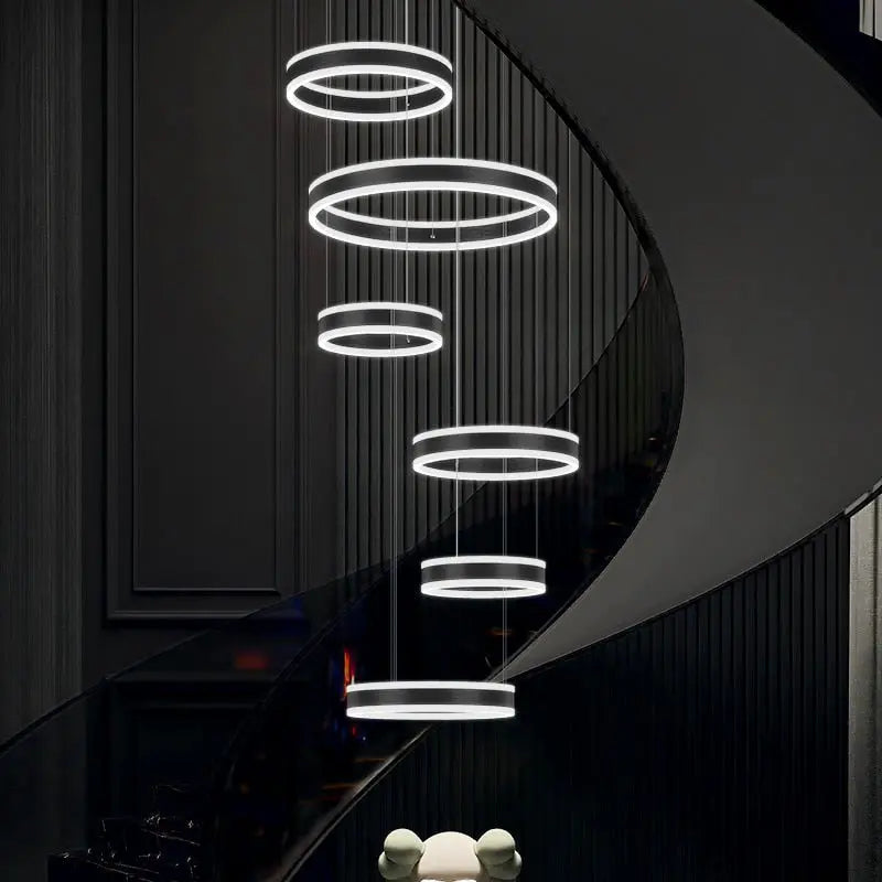 Lucy Modern Staircase Chandelier