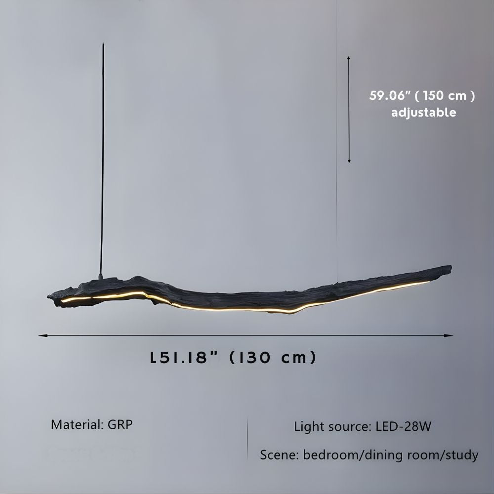 Lux Linear Dining Room Chandelier  Seus Lighting