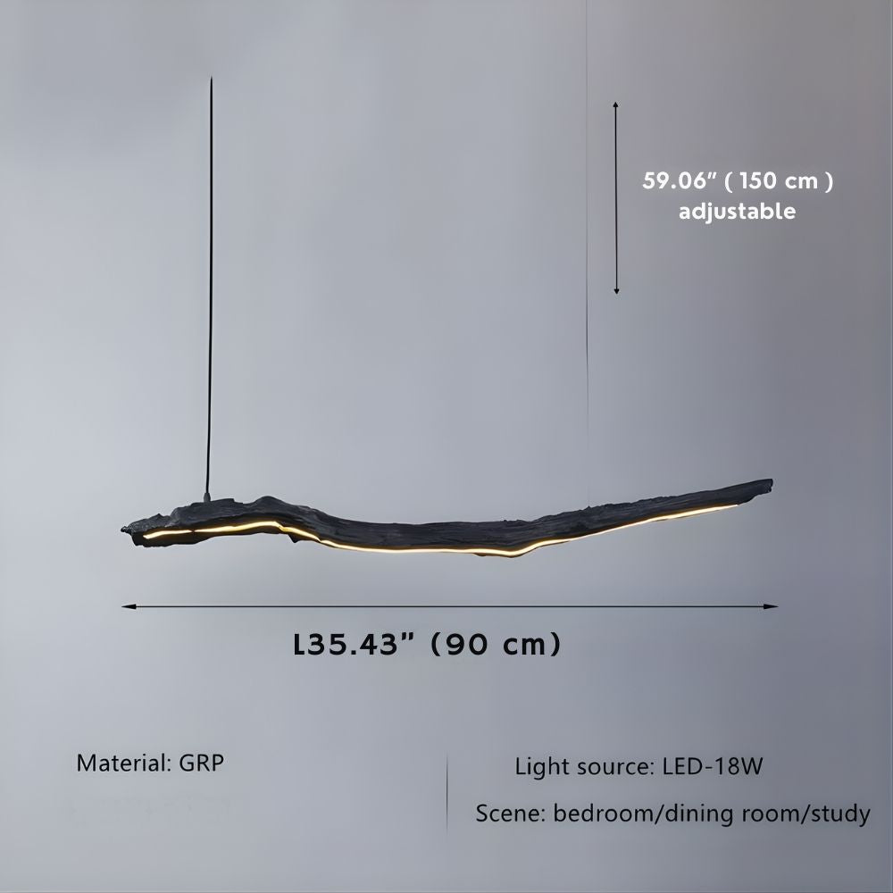 Lux Linear Dining Room Chandelier  Seus Lighting