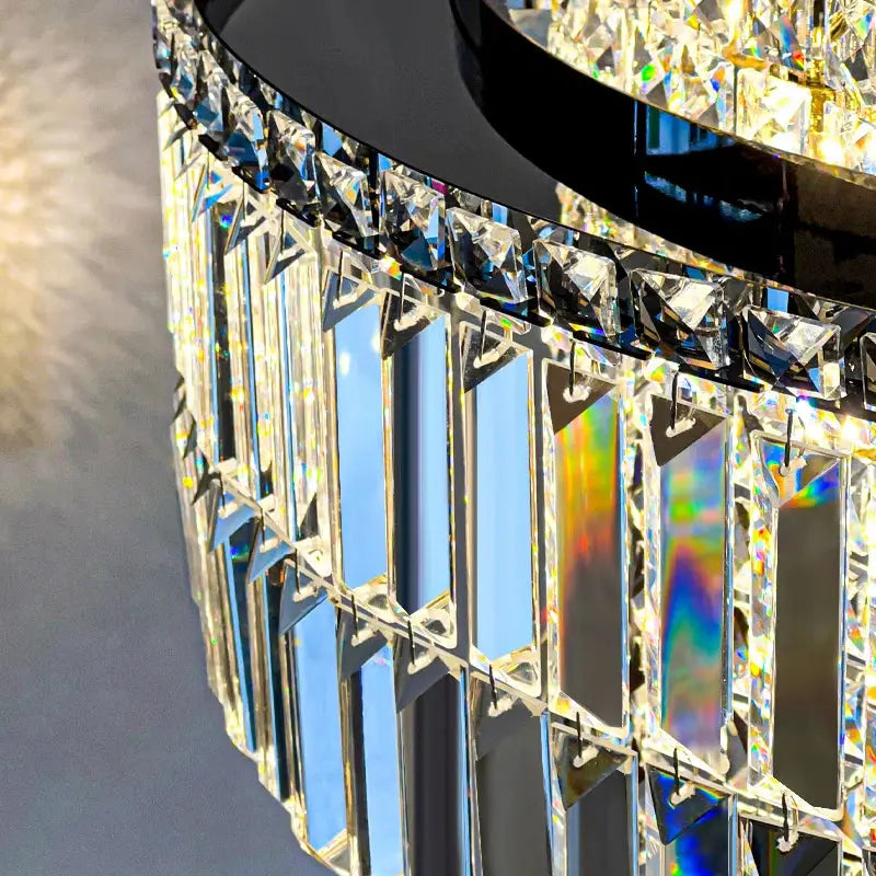 Luxury Linear Krsystal Chandelier  Seus Lighting