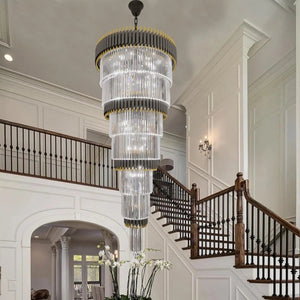 Luxury Oversize Crystal Chandelier  Seus Lighting