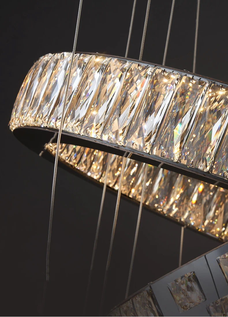 Malen Multi Ring Pendant Light  Seus Lighting