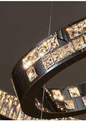 Malen Multi Ring Pendant Light  Seus Lighting