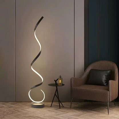 Marya LED Wavy Floor Lamp