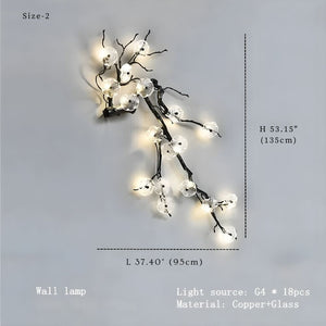 Minas Tree Branch Wall Sconce  Seus Lighting