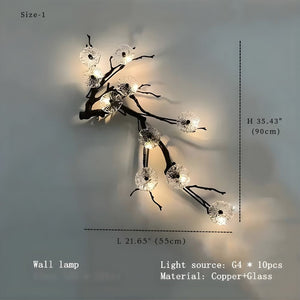 Minas Tree Branch Wall Sconce  Seus Lighting