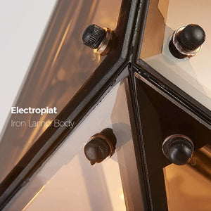 Modern Angular Diamond Style LED Pendant Light  Seus Lighting