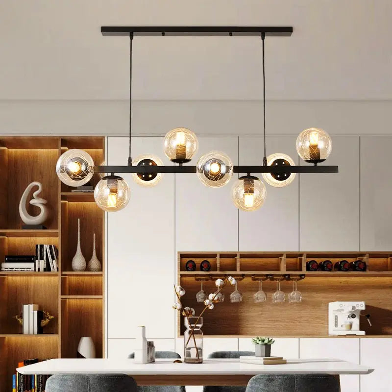Modern Bubble Chandelier for Dining room  Seus Lighting