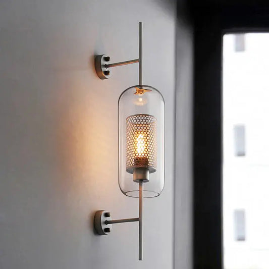 Modern Glass Art Deco Wall Lights  Seus Lighting