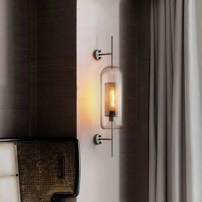 Modern Glass Art Deco Wall Lights  Seus Lighting