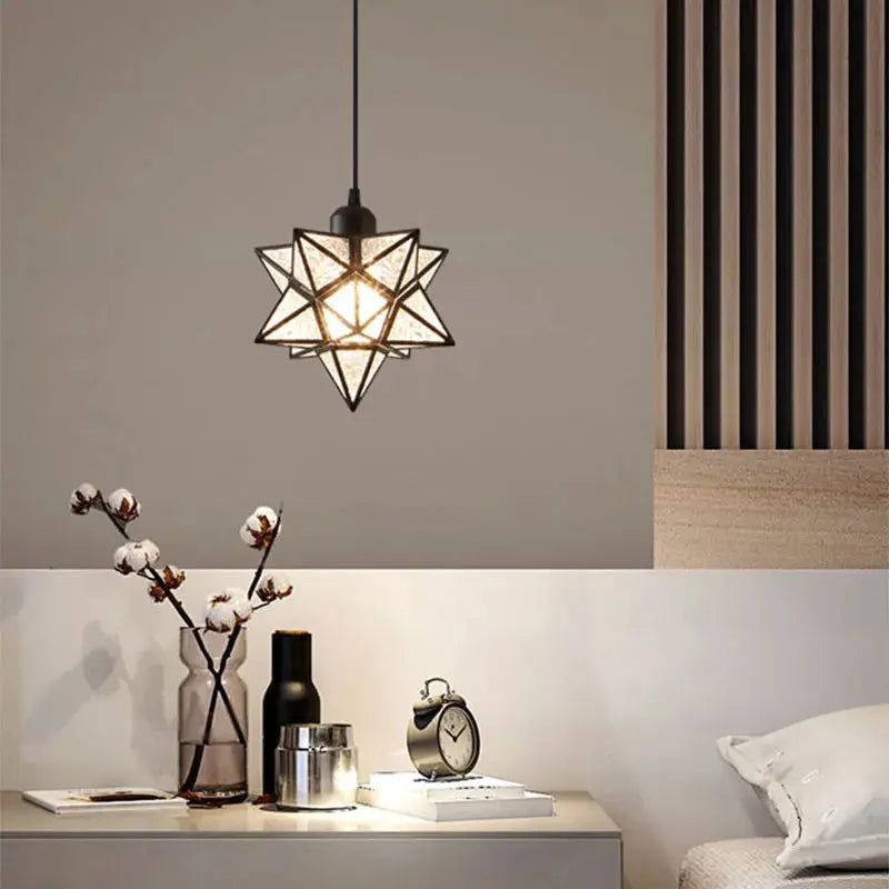 Modern Moravian Star Chandelier  Seus Lighting
