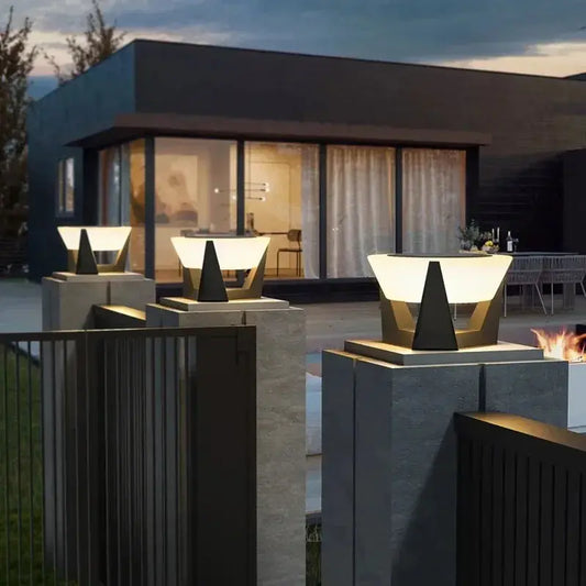 Modern Outdoor Led Solar Light  Seus Lighting