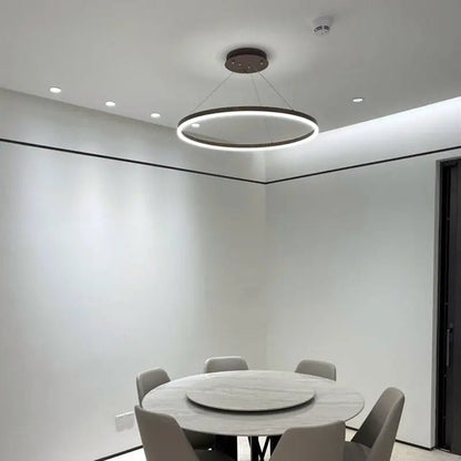 Modern Ring Pendant Light  Seus Lighting