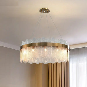 Modern Rock Crystal Chandelier Seus Lighting