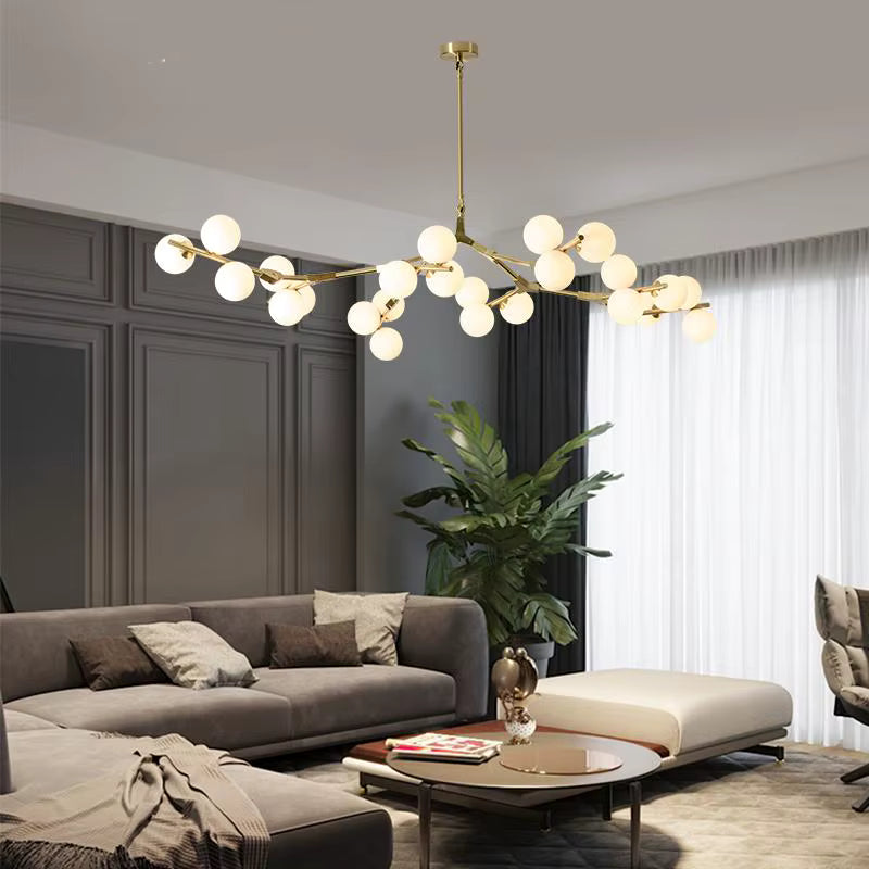 Modern Tree Branch Ceiling Light Fixture  Seus Lighting