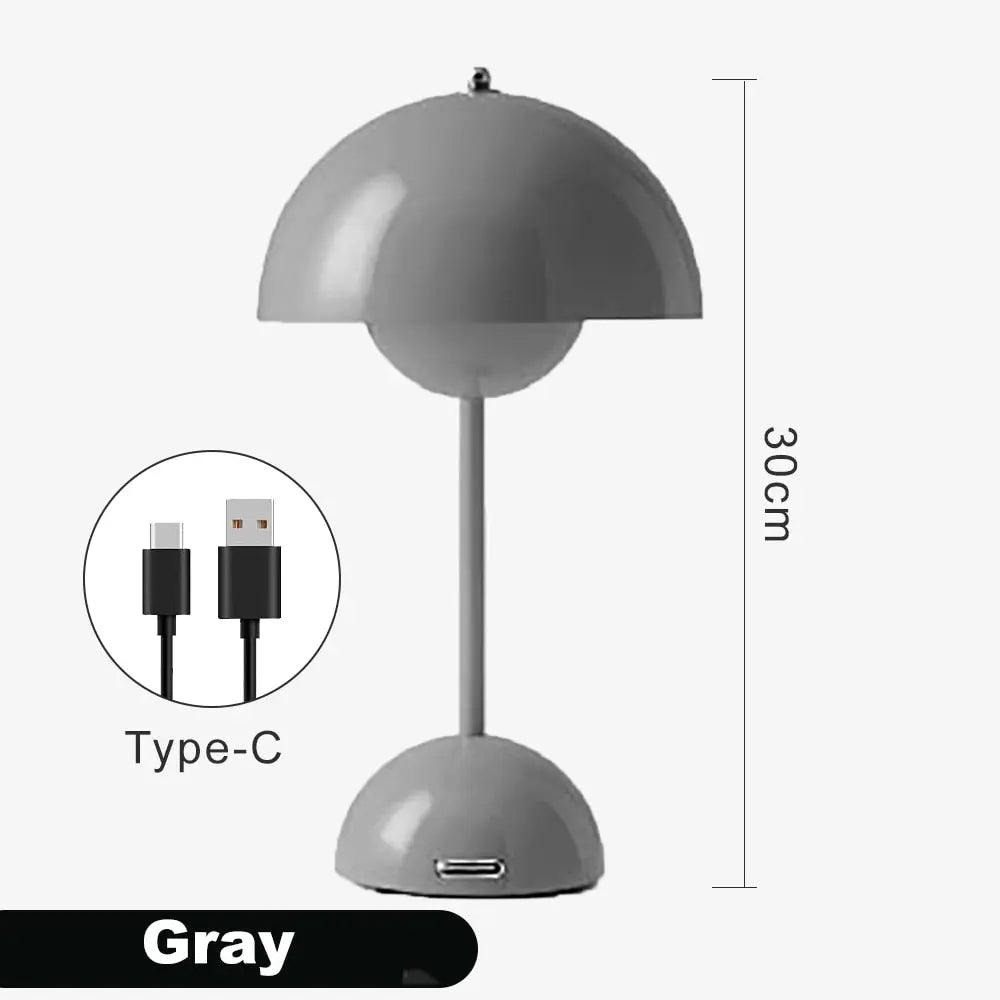 Mush Led Rechargeable Table Lamp Seus Lighting