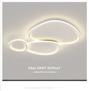 Nelis Modern Smart Led Flush Mount Ceiling Light  Seus Lighting
