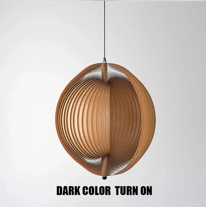 Nia Wood Staircase Chandelier  Seus Lighting
