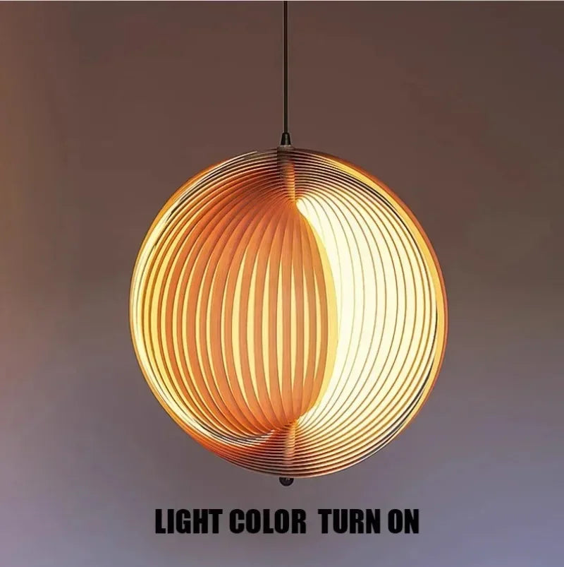 Nia Wood Staircase Chandelier  Seus Lighting