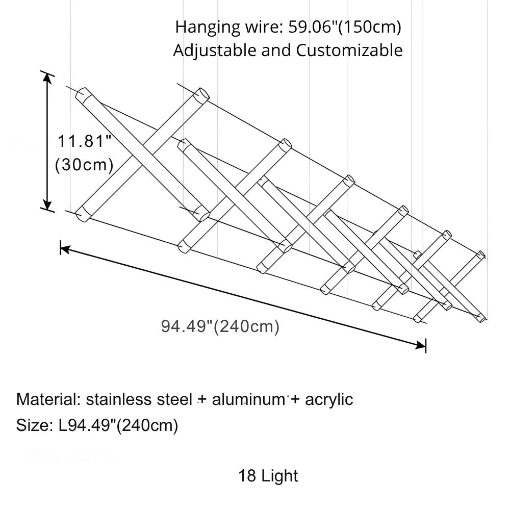 Nina Contemporary LED Kitchen Island Light  Seus Lighting