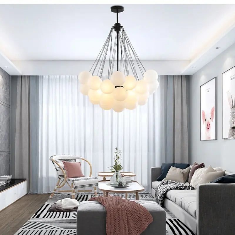 Nora Bubble Cluster Chandelier