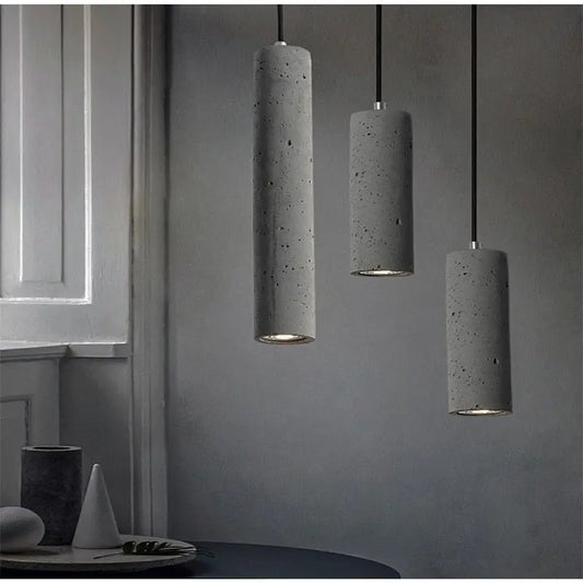 Octavia Concrete Pendant Light  Seus Lighting