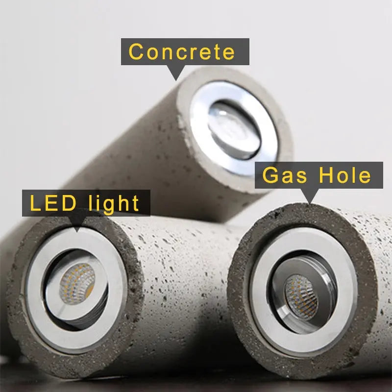 Octavia Concrete Pendant Light  Seus Lighting