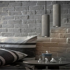 Octavia Concrete Pendant Light  Seus Lighting