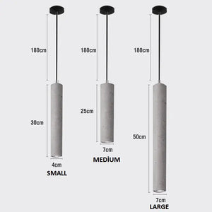 Octavia Concrete Pendant Light  Seus Lighting