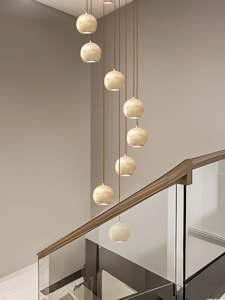 Orva Multi Globe Pendant Light  Seus Lighting