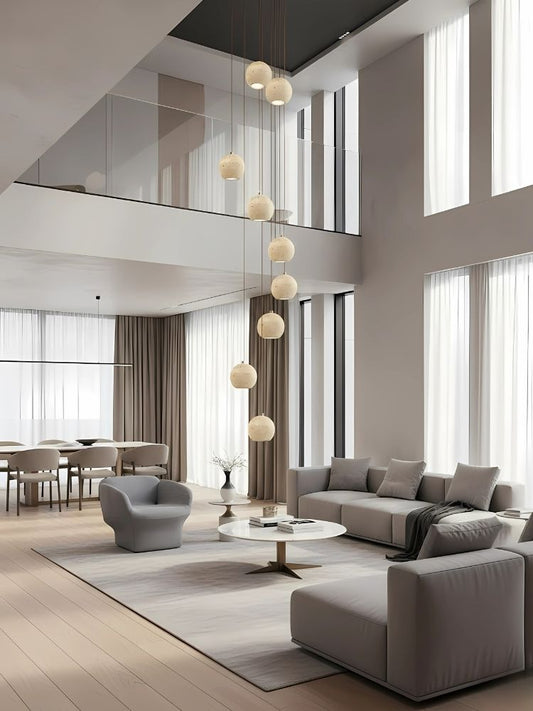 Orva Multi Globe Pendant Light  Seus Lighting