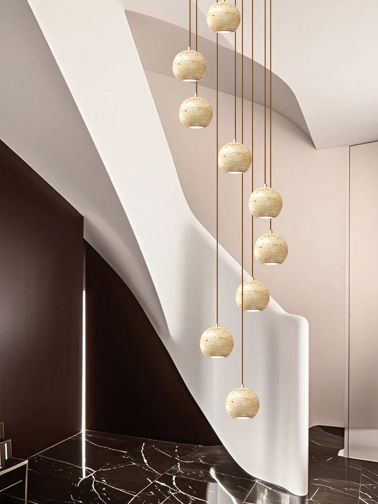 Orva Multi Globe Pendant Light  Seus Lighting