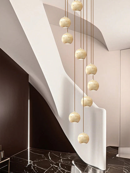 Orva Multi Globe Pendant Light  Seus Lighting