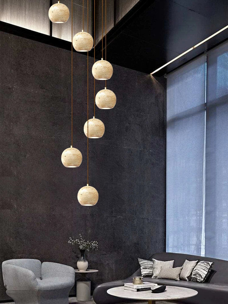 Orva Multi Globe Pendant Light  Seus Lighting