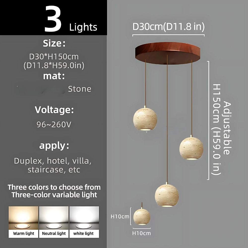 Orva Multi Globe Pendant Light  Seus Lighting