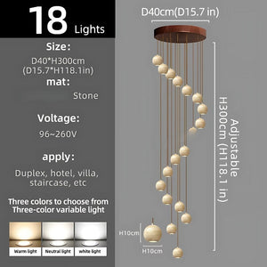 Orva Multi Globe Pendant Light  Seus Lighting