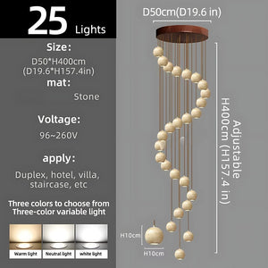 Orva Multi Globe Pendant Light  Seus Lighting