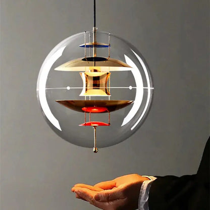 Peri Modern Sphere Chandelier  Seus Lighting