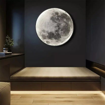 Polina Led Moon Wall Light Seus Lighting