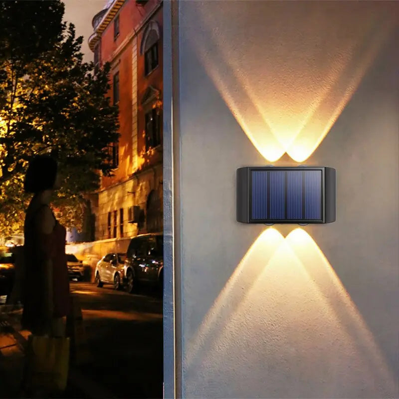 Radya 4LED Solar Wall Light
