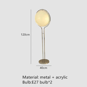 Riley Ball Floor Lamp - Lamps