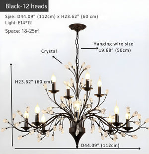Rustic Wrought Iron Chandeliers 12 Lights  Seus Lighting
