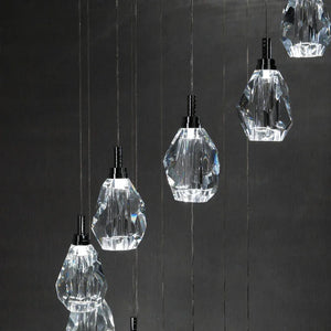 Sensa Crystal Stairwell Lighting  Seus Lighting