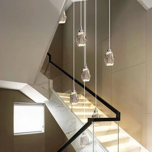 Sensa Crystal Stairwell Lighting  Seus Lighting