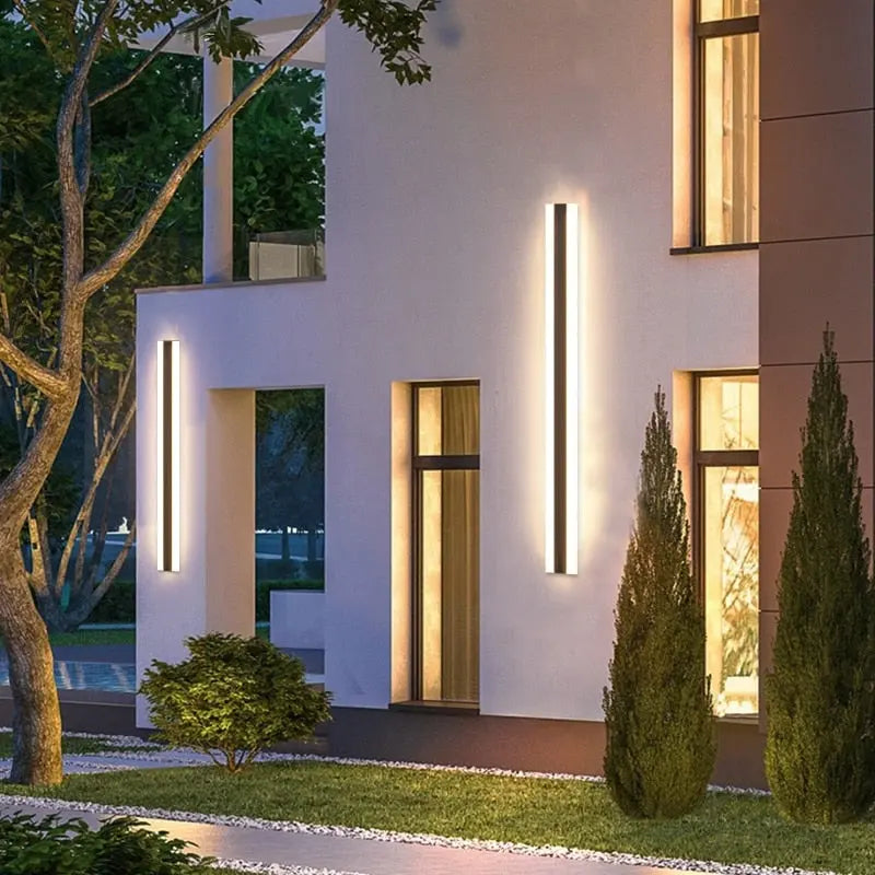 Siena Outdoor Contemporary Wall Lights Seus Lighting